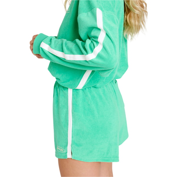 2026 Rip Curl Womens High Tide Terry Crew 076WFL - Green